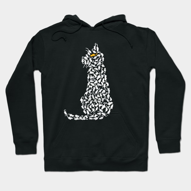 Cat and Mouse... Hoodie by NDTank